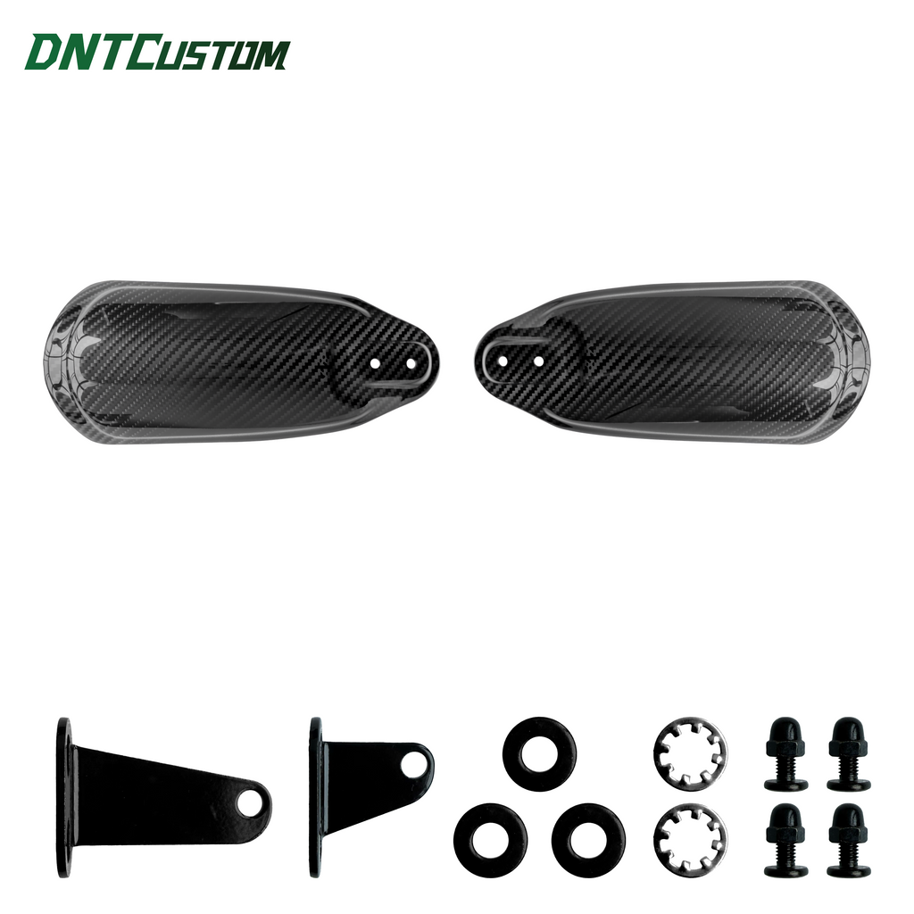Twill Dry Carbon Fiber 3K Hand Guard For Harley Davidson