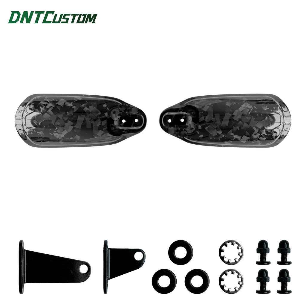 Forged Dry Carbon Fiber 3K Hand Guard For Harley Davidson