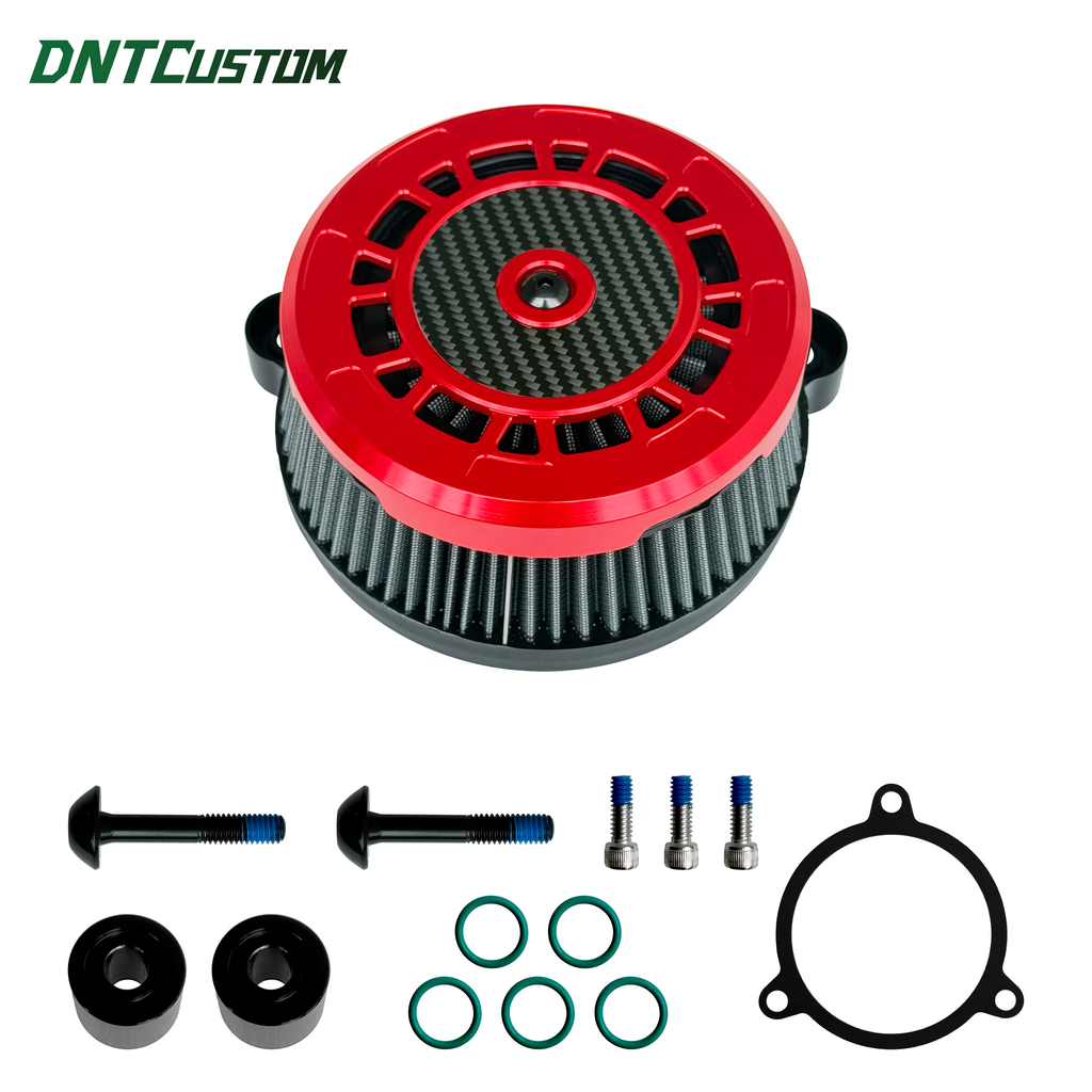 Performance Air Cleaner Filter CNC&Carbon Fiber Series for M8 17-23 Touring and Softail