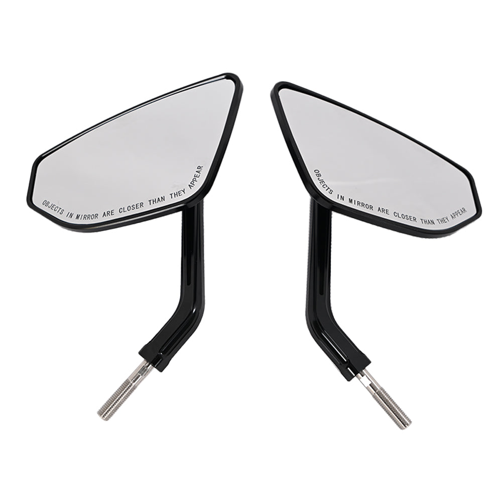 Performance Style Mirrors Rear View Mirrors CNC with Carbon Slim Look Universal forFor Harley Touring Softail Dyna Sportster Street Bob Low Rider S Road King Fatboy XL883