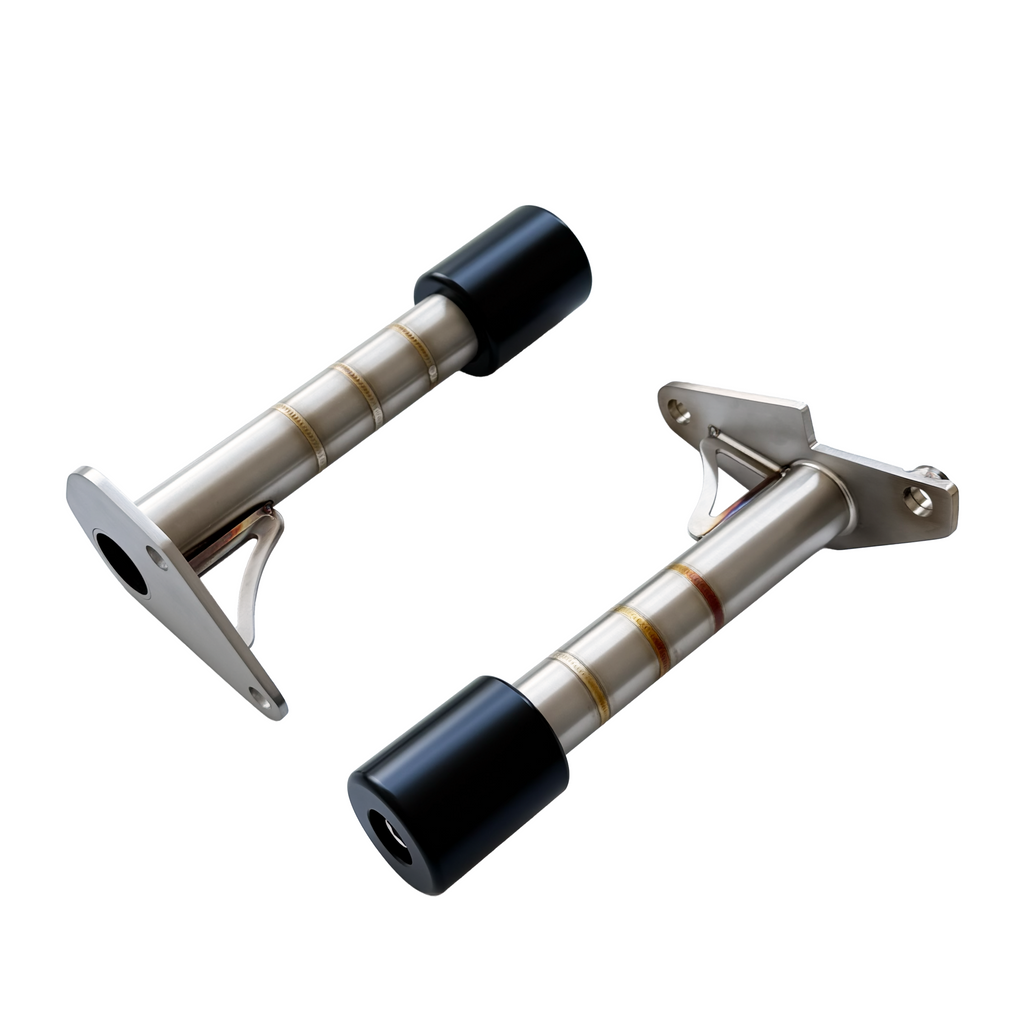 Stainless Steel Bagger Passenger Peg Crash Bar Frame Slider Fits 1996–2025 Harley-Davidson FLH Touring Models