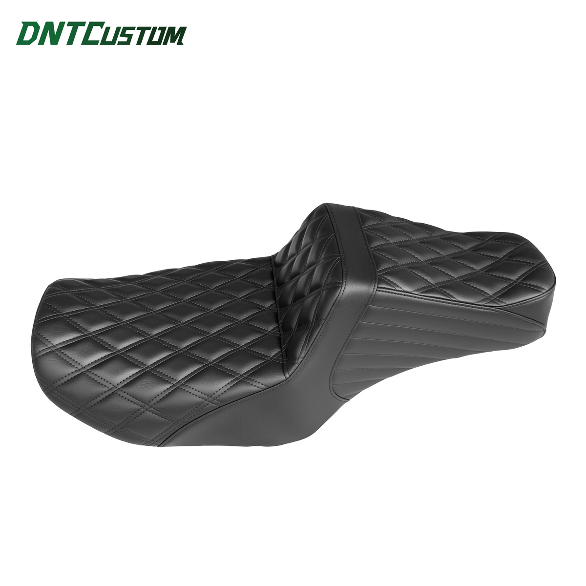Tail Up With Gel Seat Black Double Diamond Stitch Fits CVO Touring 2023up Street Glide & Road Glide 2024up, Touring 2025up