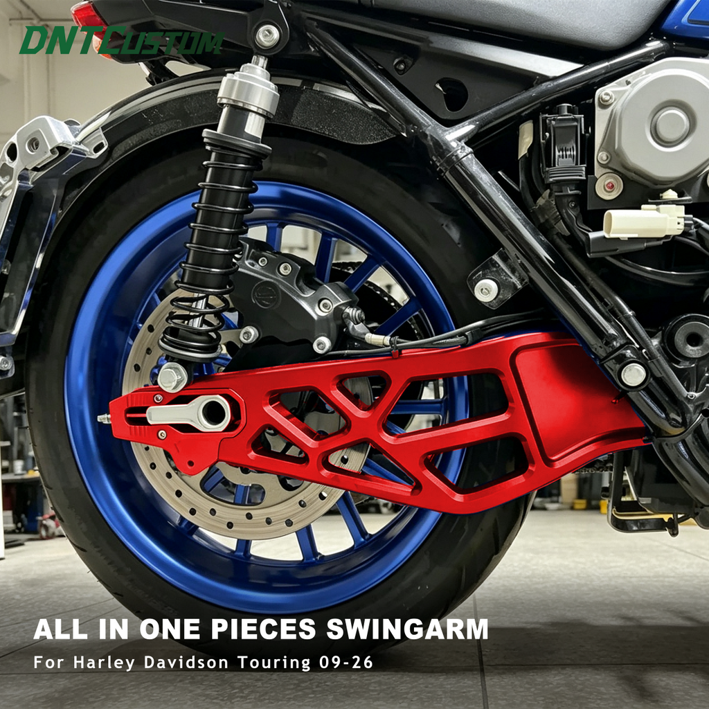 CNC One Piece Colorful Swingarm for Harley Davidson Touring Road Glide Street Glide 2009-2026