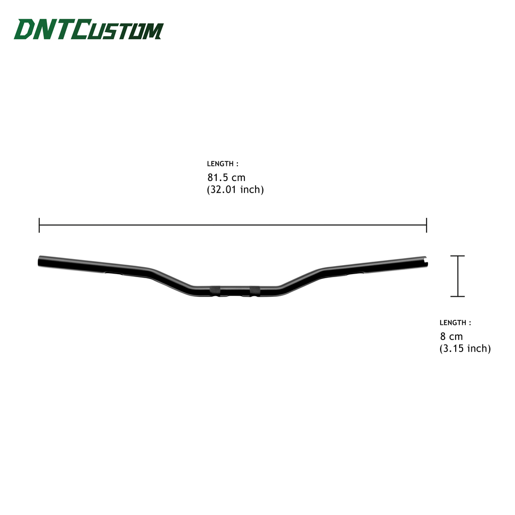 MX 1 inch Club Style Handle Bar for Harley 1984-2023 Harley-Davidson Touring