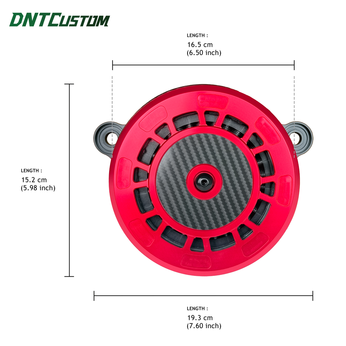 Performance Air Cleaner Filter CNC&Carbon Fiber Series for M8 17-23 Touring and Softail