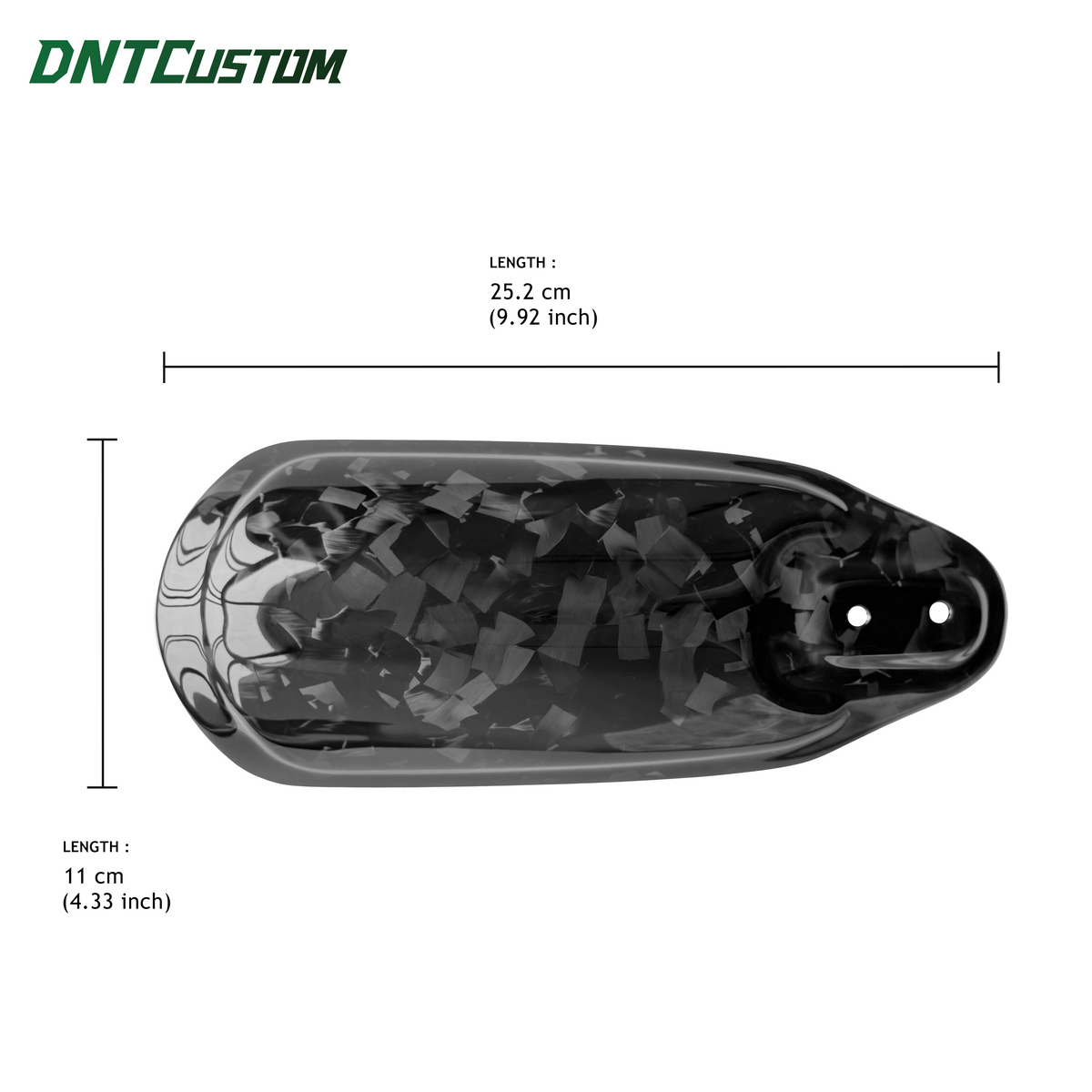 Forged Dry Carbon Fiber 3K Hand Guard For Harley Davidson