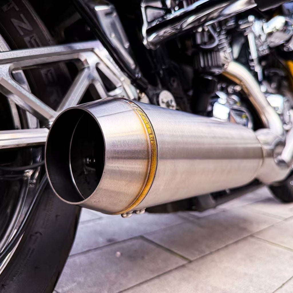 Stainless Steel 2IN1 Exhaust System For 2018-2026 Harley Softail Street Bob Low Rider S/ST Fatboy Breakout Slim