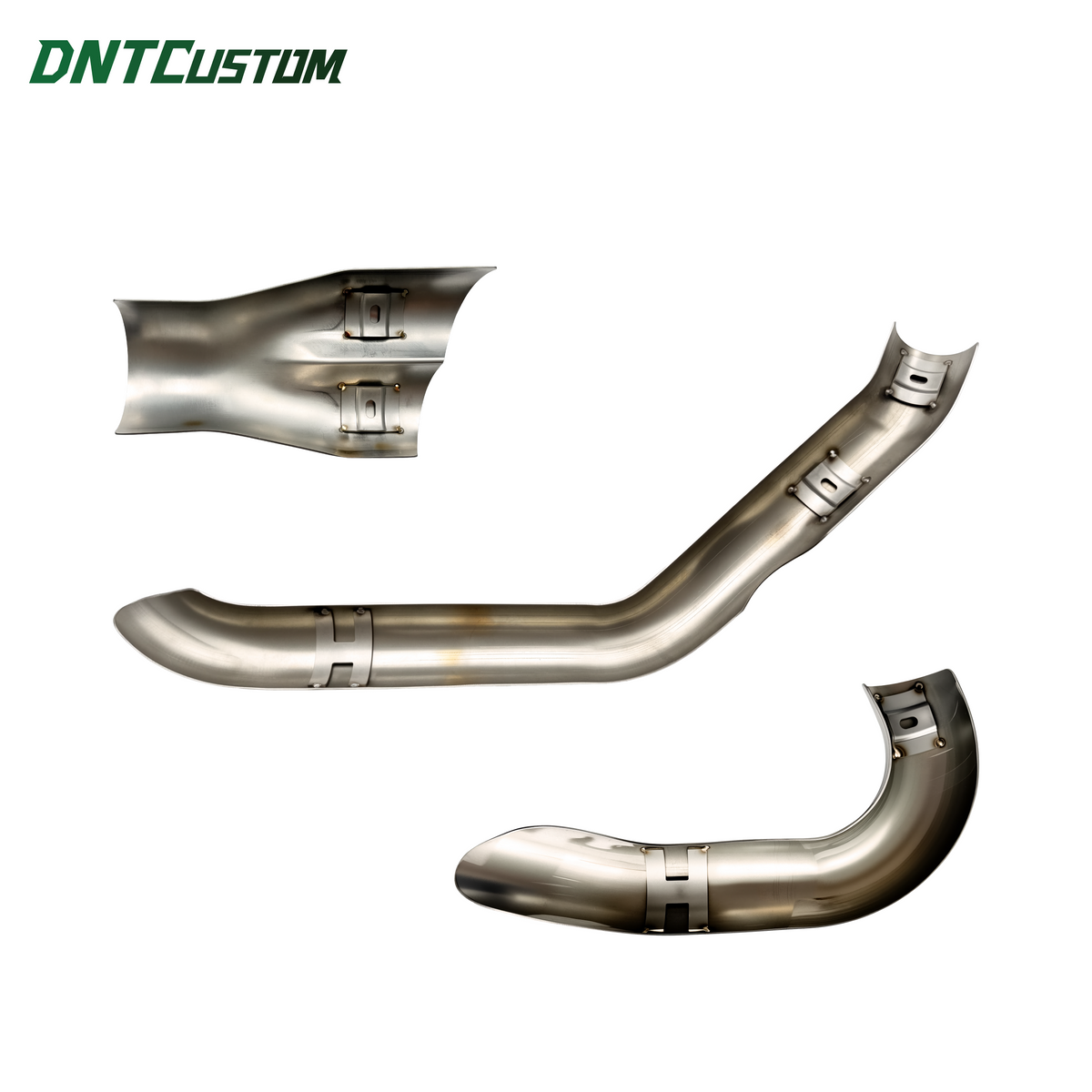 Stainless Steel 2IN1 Exhaust System For 2018-2026 Harley Softail Street Bob Low Rider S/ST Fatboy Breakout Slim