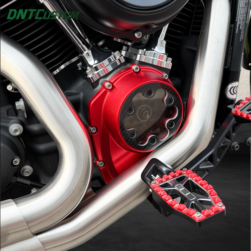 Aluminum Visible Camshaft Cam Cover with Carbon Fiber Fits 18-later Softail and 17-later Touring (except 25-later FLTRXRRSE) and Trike Model