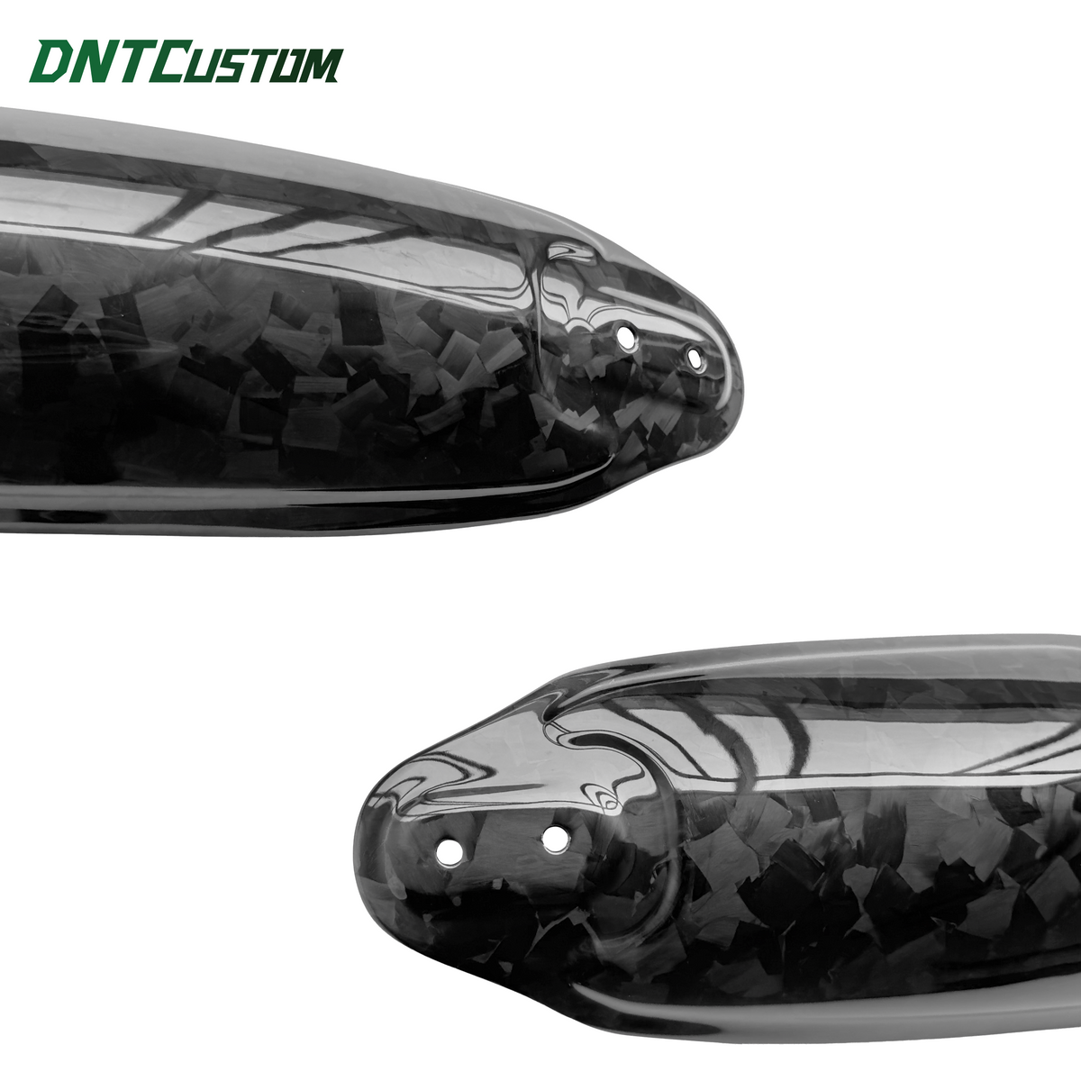 Forged Dry Carbon Fiber 3K Hand Guard For Harley Davidson