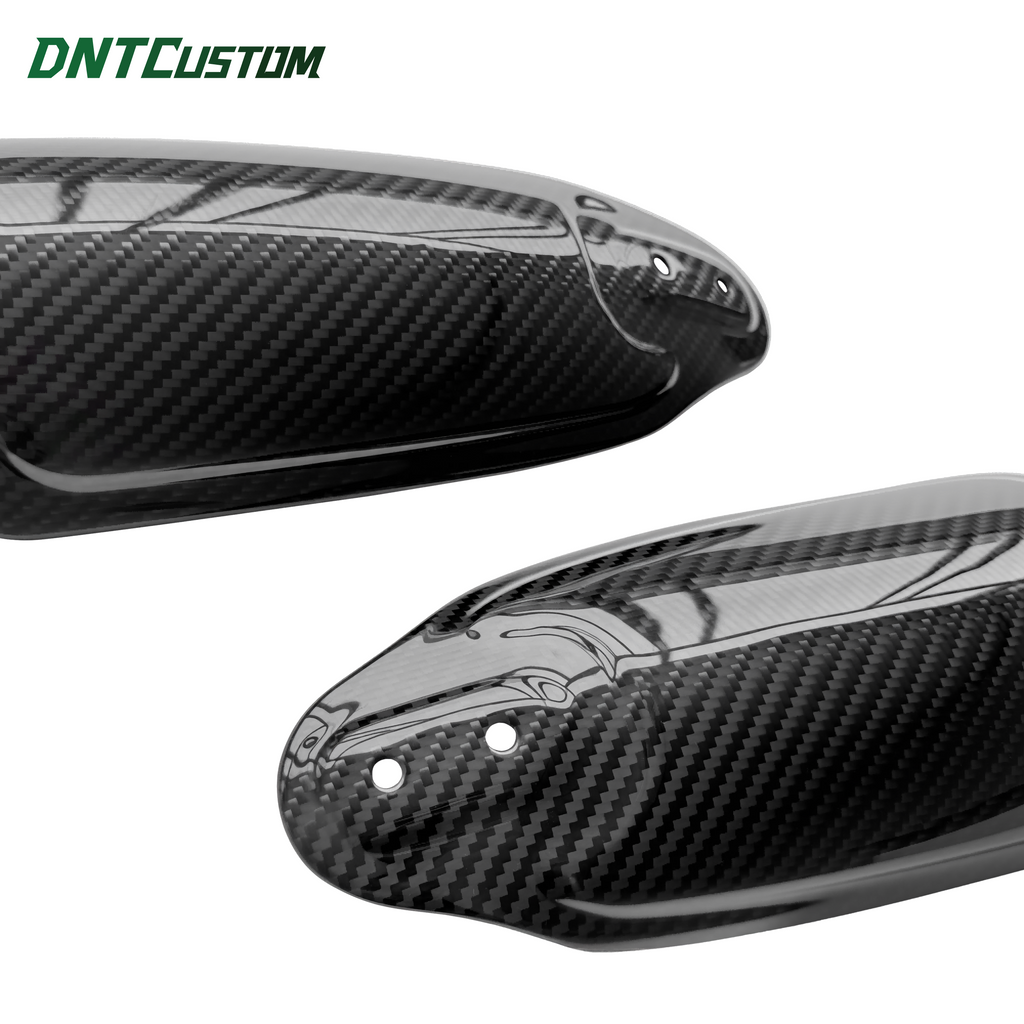Twill Dry Carbon Fiber 3K Hand Guard For Harley Davidson