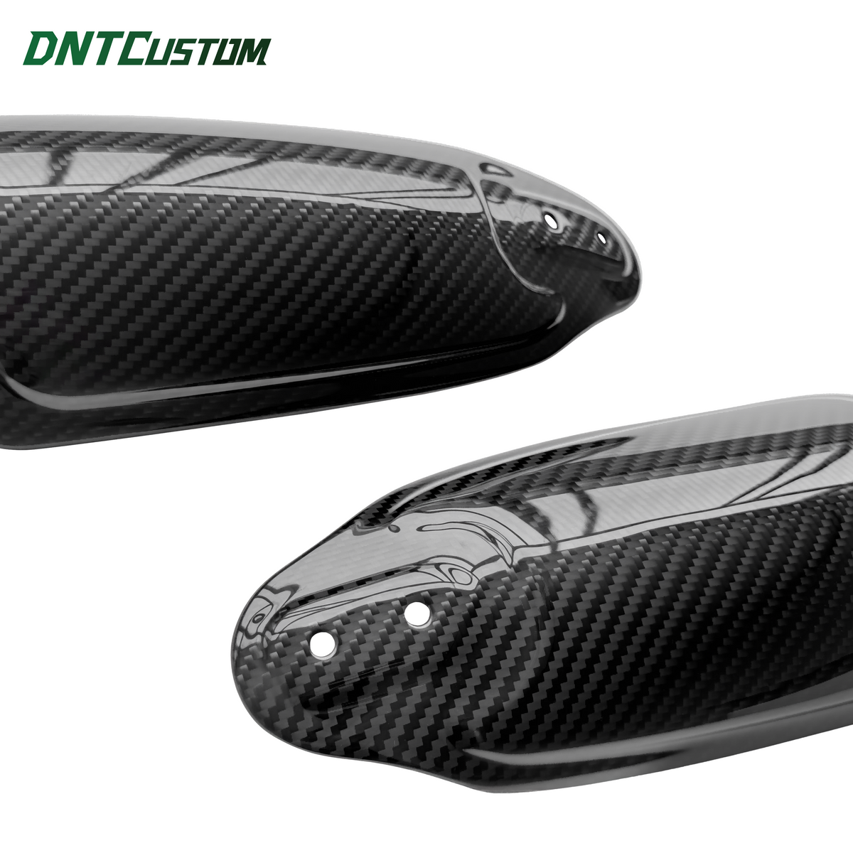 Twill Dry Carbon Fiber 3K Hand Guard For Harley Davidson