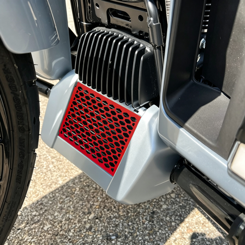 Aluminum Oil Cooler Cover Guard For Harley Touring 17-23 Works For OEM Oil Cooler Cover